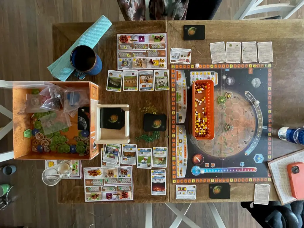 Terraforming Mars game